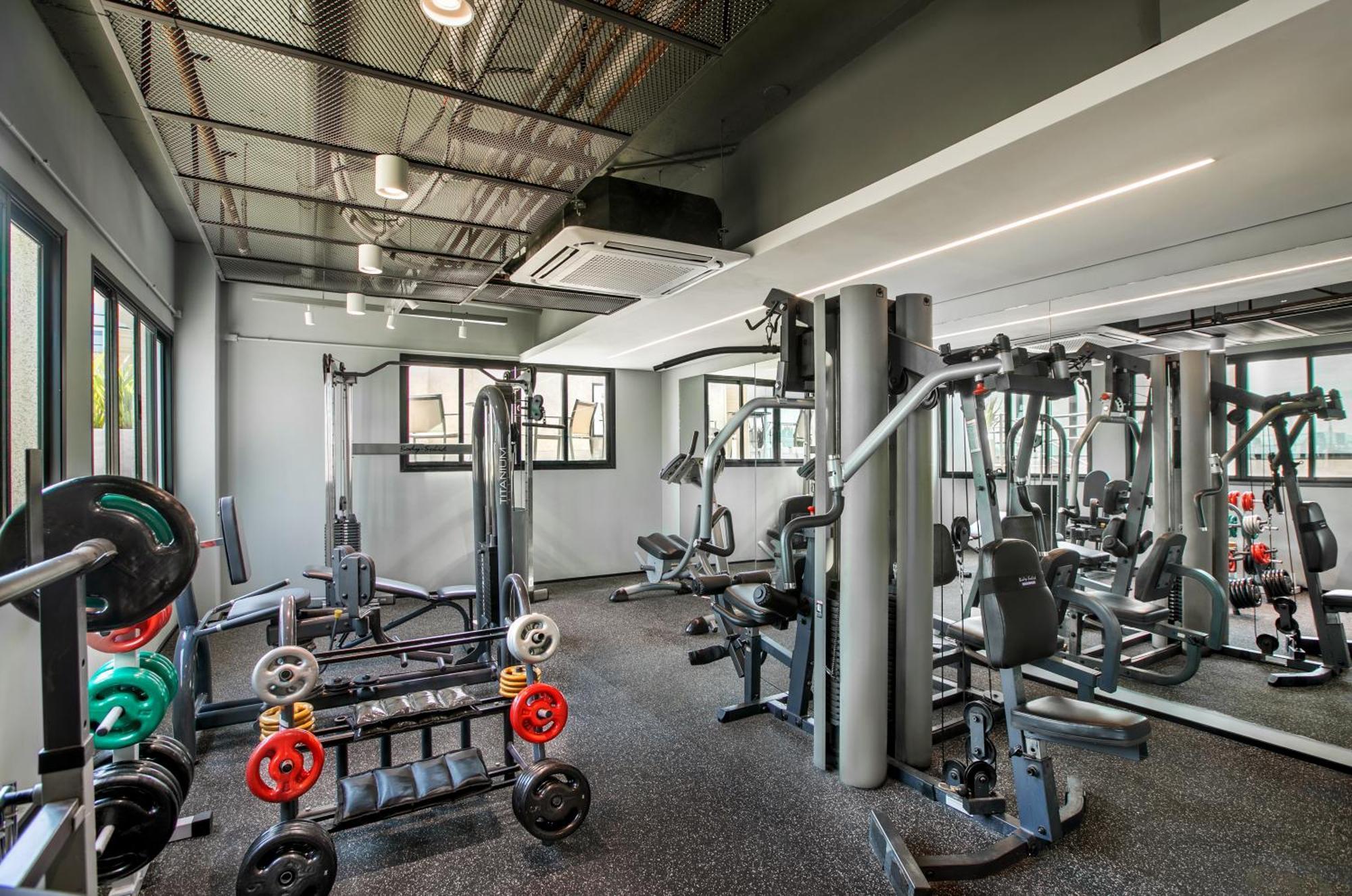 欧罗巴花园美利亚酒店 圣保罗 外观 照片 The gym at the University of Law, Birmingham