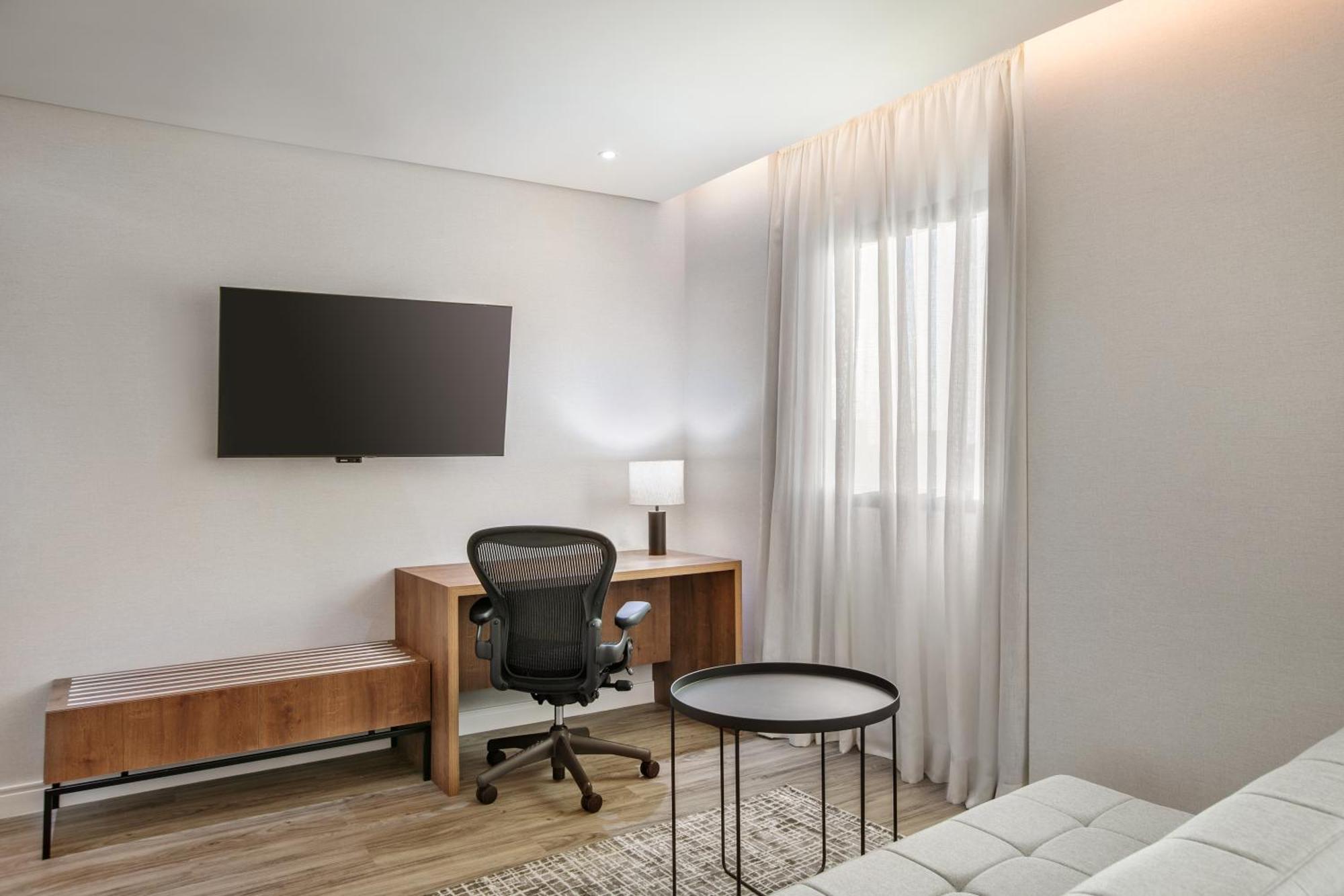欧罗巴花园美利亚酒店 圣保罗 外观 照片 A room at the hotel